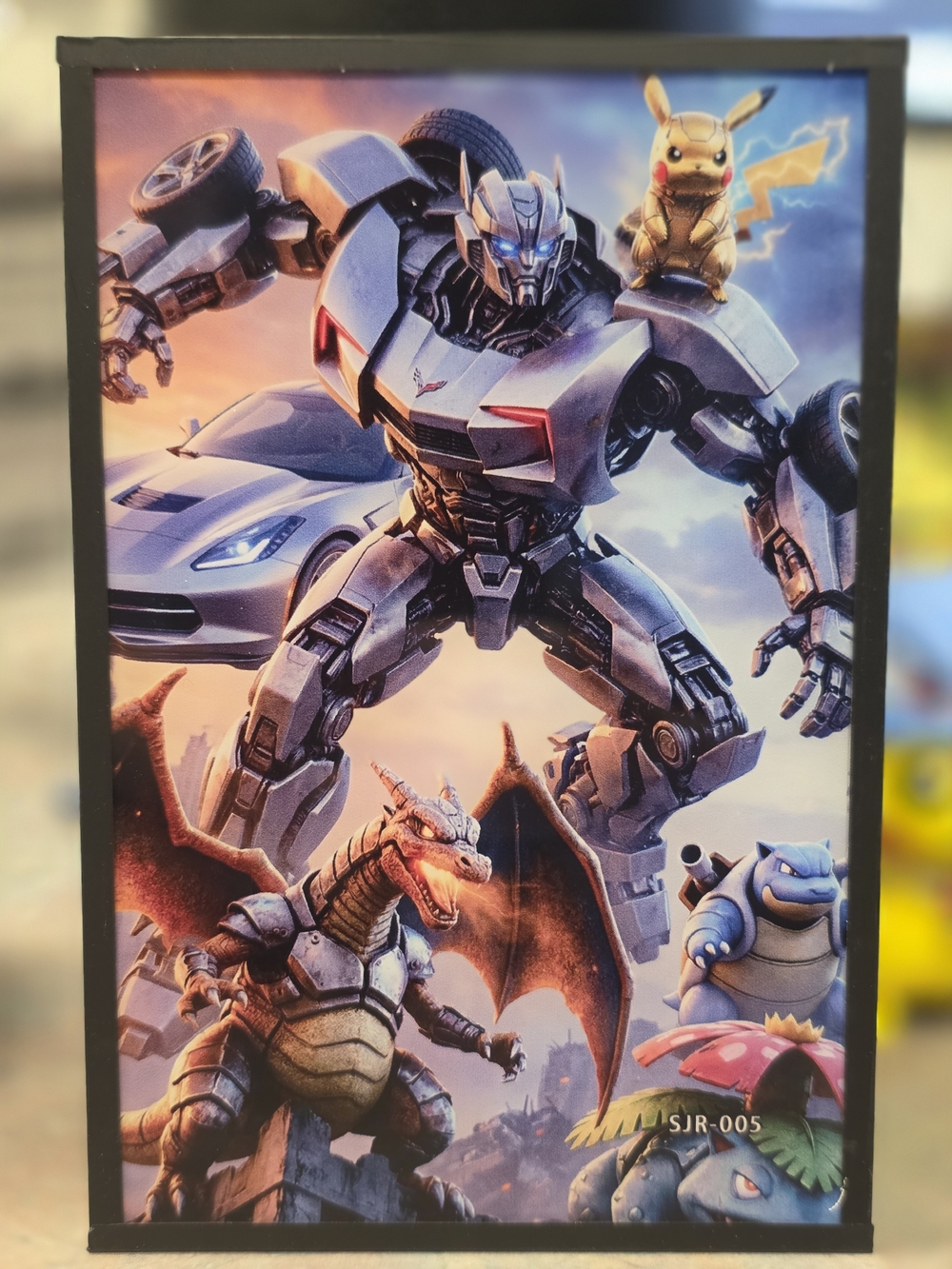 Pokemon & Transformers Collaboration Art Board